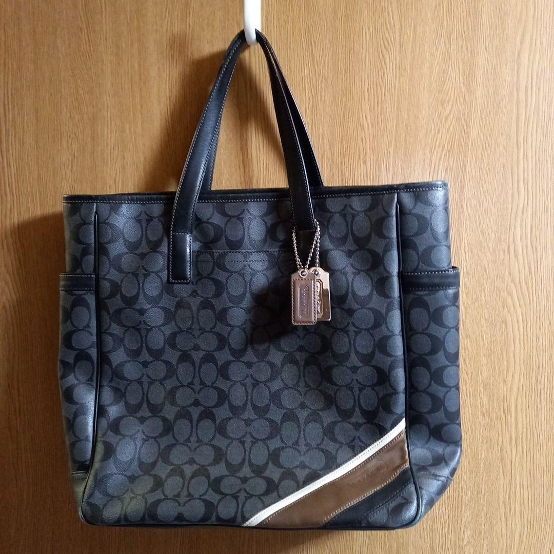 COACH シグネチャー トートバッグ ブラック