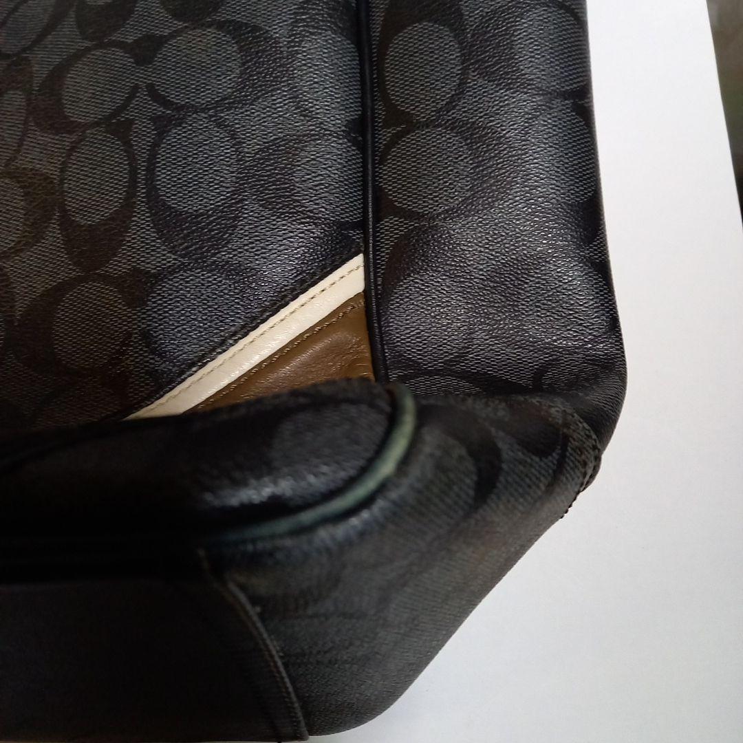 COACH シグネチャー トートバッグ ブラック