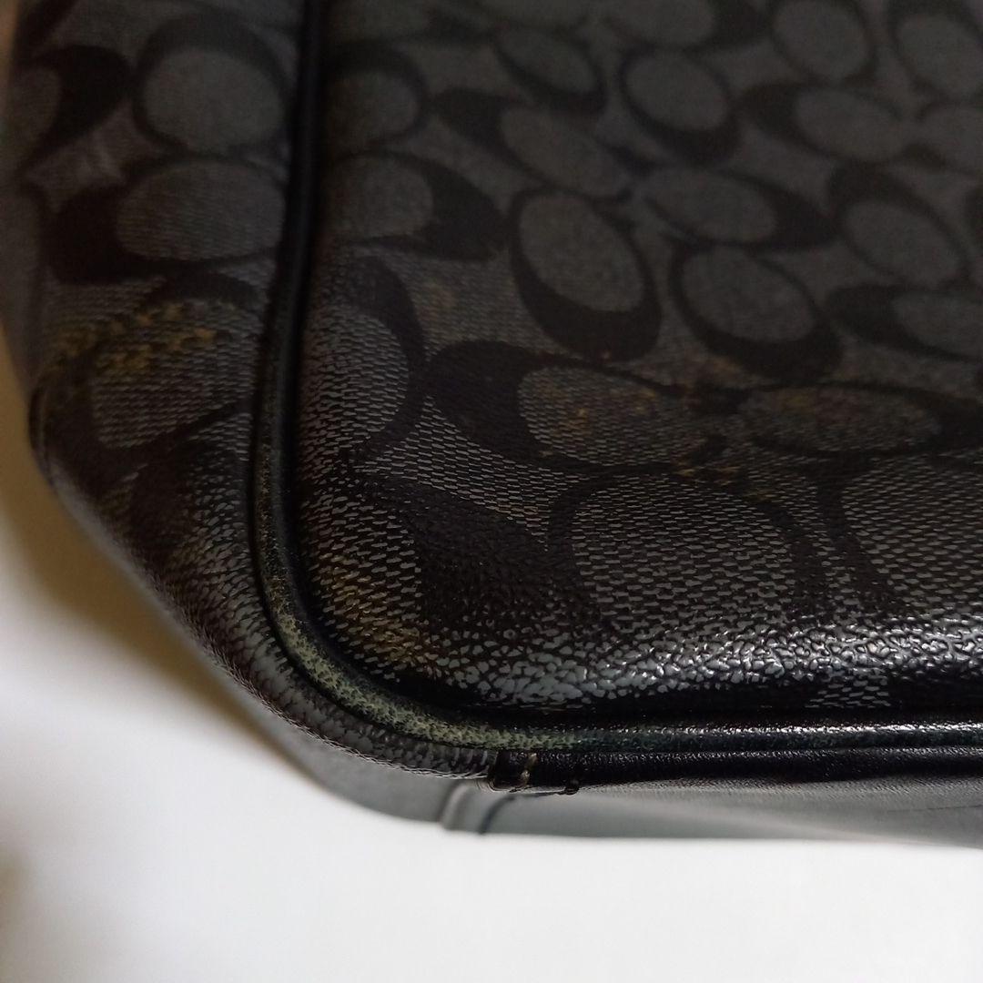 COACH シグネチャー トートバッグ ブラック