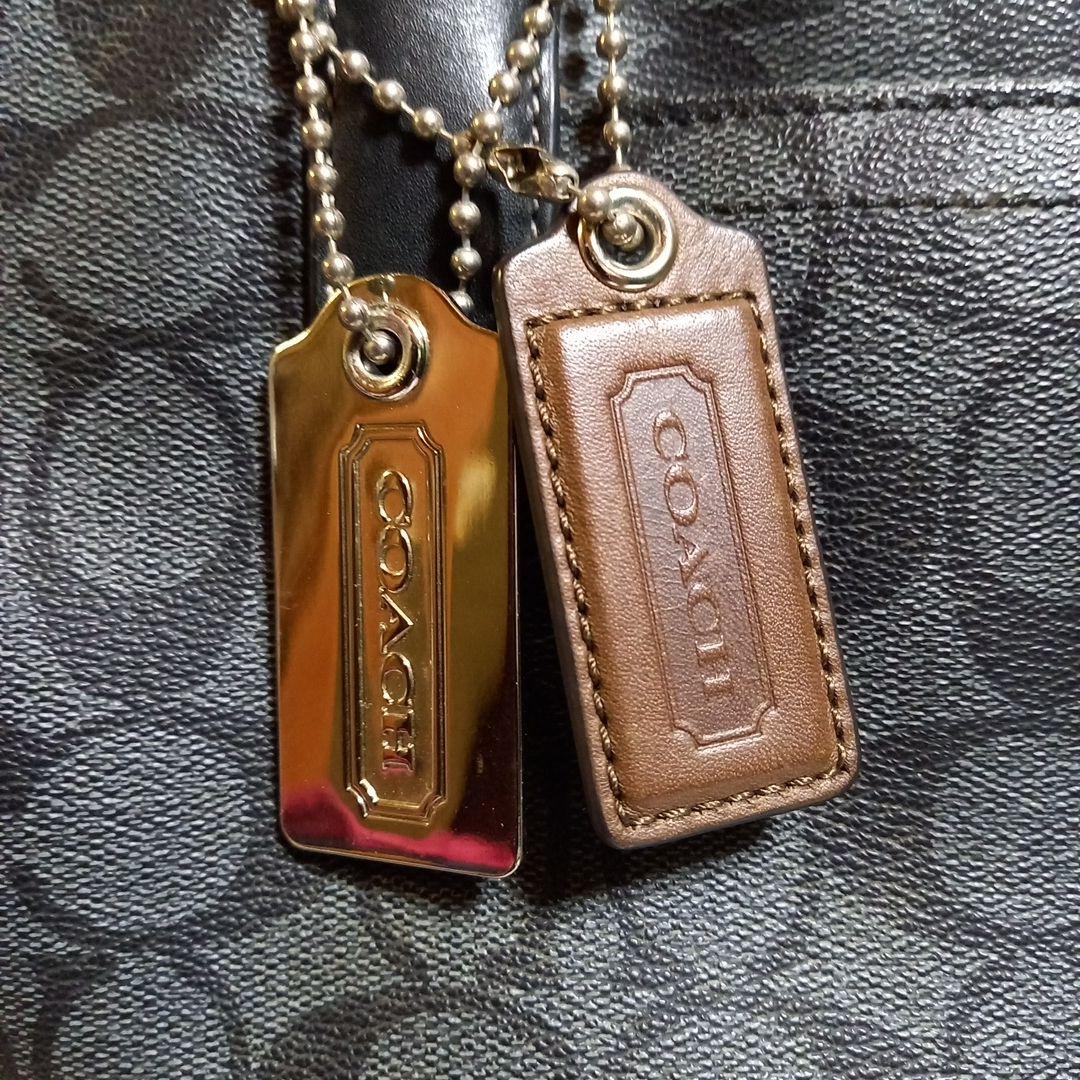 COACH シグネチャー トートバッグ ブラック