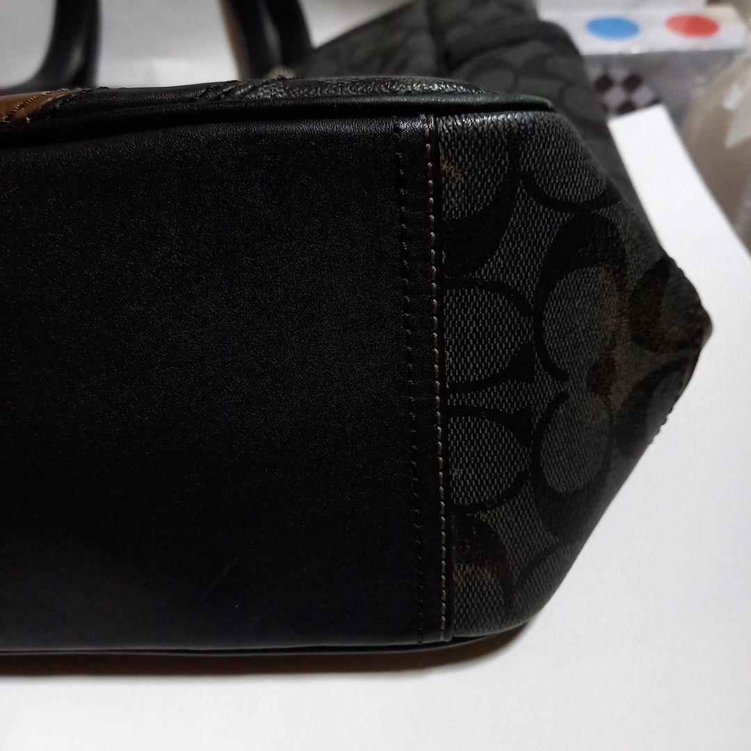 COACH シグネチャー トートバッグ ブラック