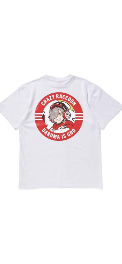 だるまいずごっど ありさか Tシャツ 2U XL LL クレイジーラクーン だるまいずごっど ありさかTシャツ 2枚