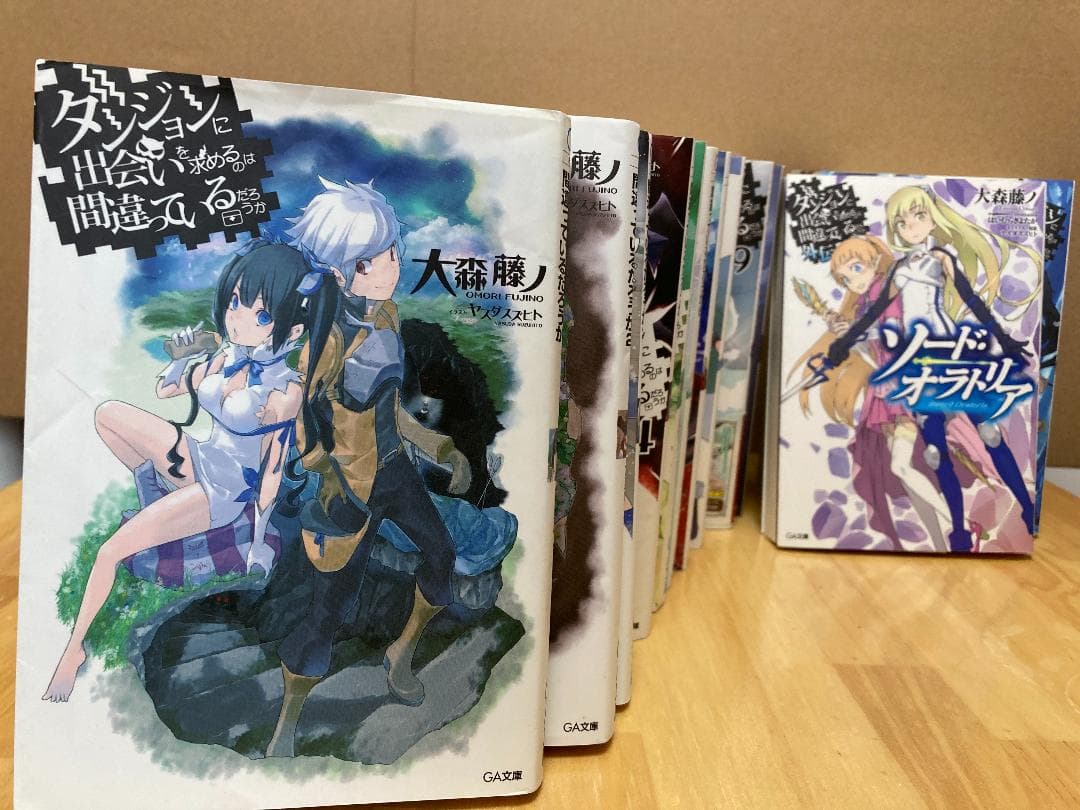 メルカリ ダンジョンに出会いを求めるのは間違っているだろうか 14冊 外伝6冊 文学 小説 4 000 中古や未使用のフリマ