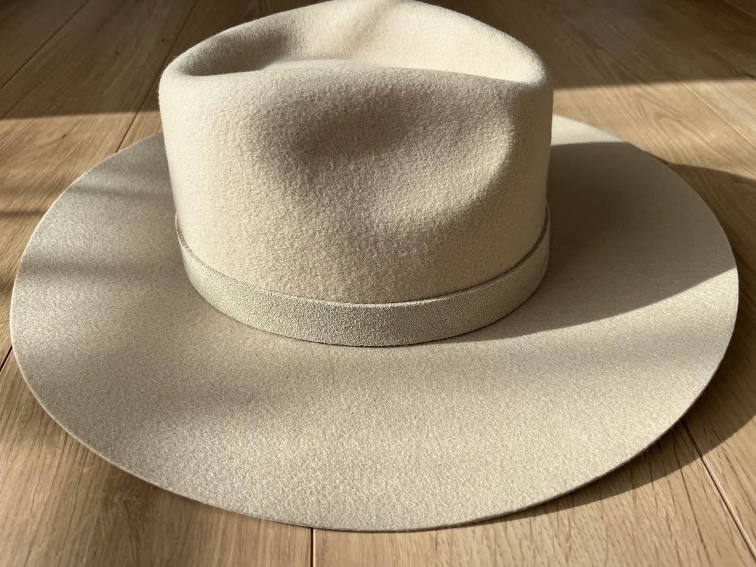 【未使用品‼️】BEAMS WYETH\"River\"Hat  つば広　ハット　通年