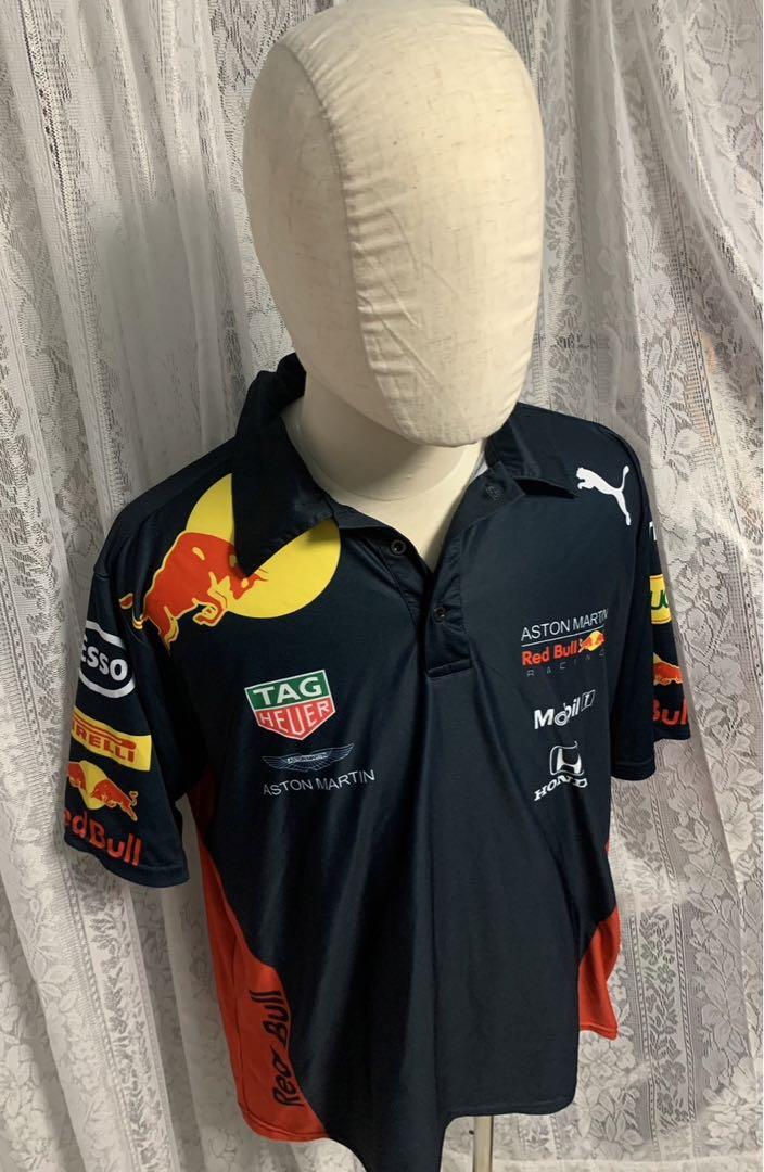 PUMA Red Bull Racing 半袖　ポロシャツ　ネイビー　4XL