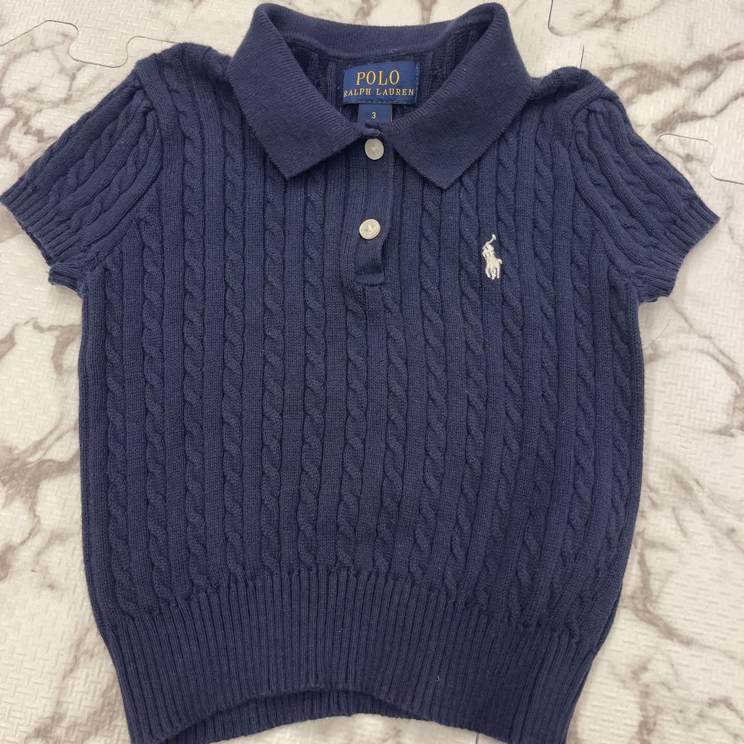 Polo Ralph Lauren ネイビー ポロシャツ サイズ3 - メルカリ