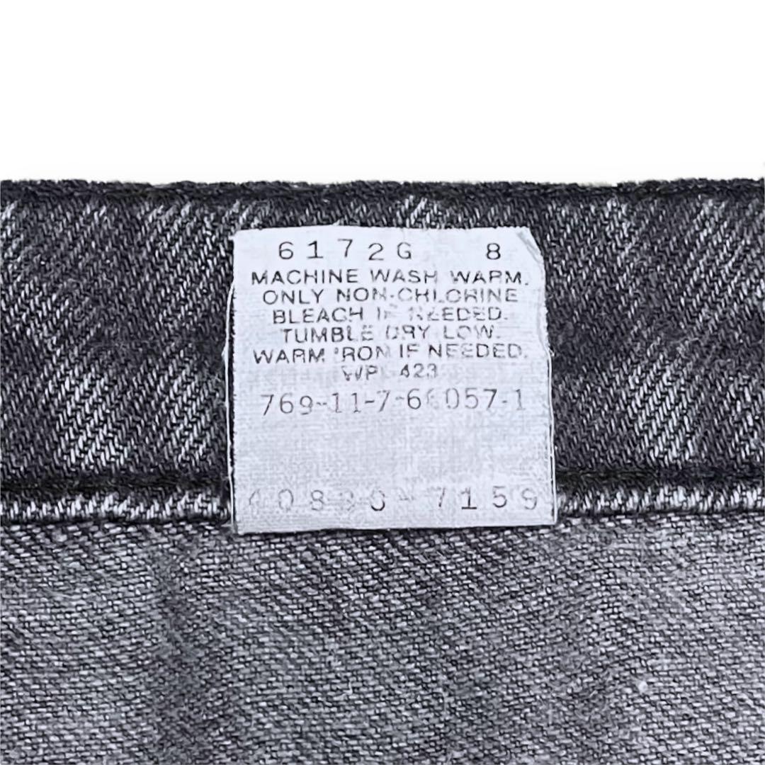 1997's(90s) Levi's 40830-7159 ブラックジーンズ