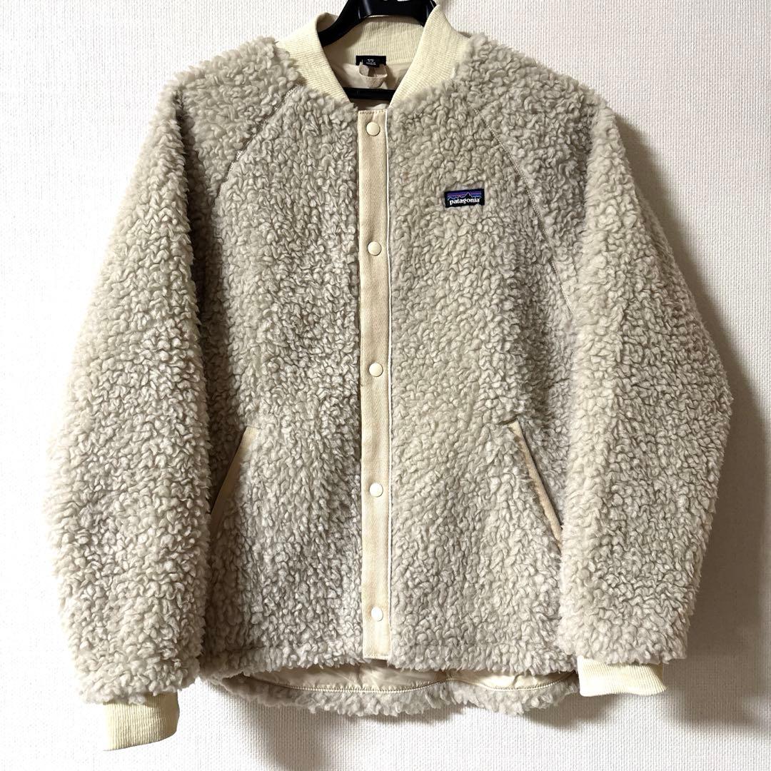 【Patagonia】ファーブルゾン ベージュ