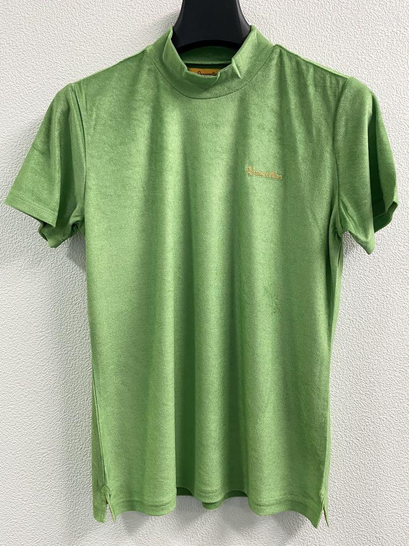 レザレクション　新品　Lサイズ グリーン　モックネック