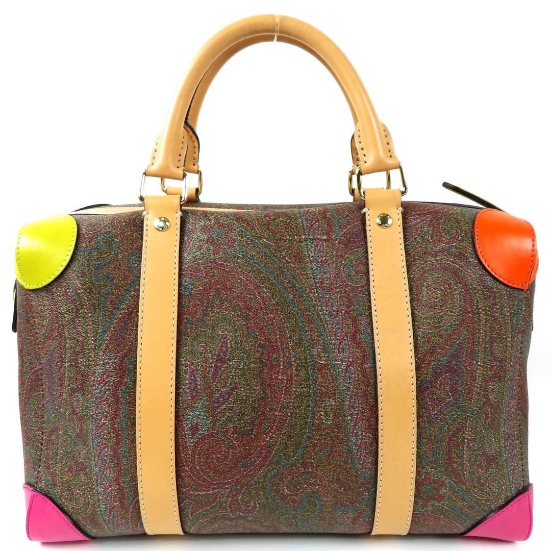 大人気得価 ETRO ミニ ボストンバッグ xegpm-m42957692614 エトロ レインボーバッグ 定番限定品