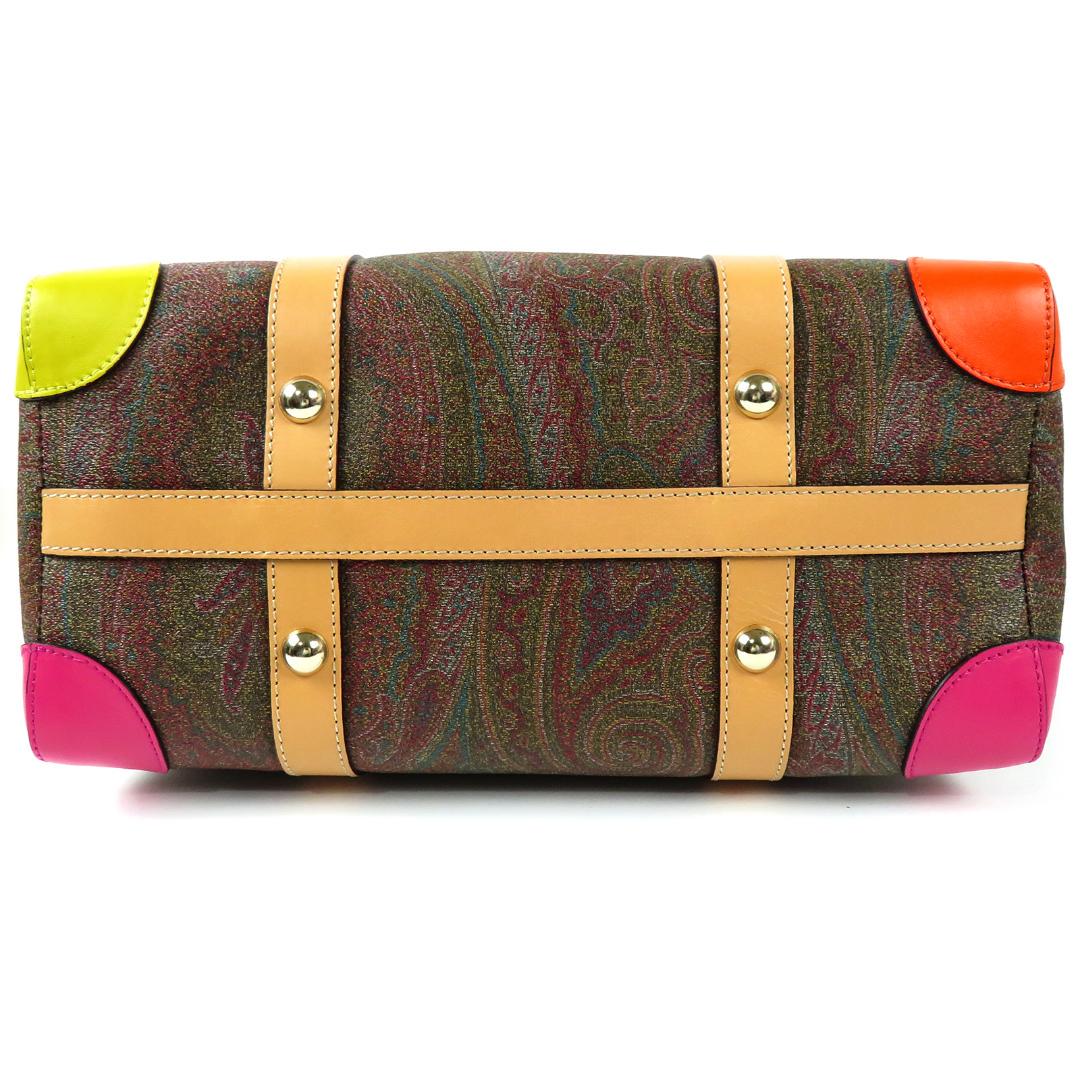 大人気得価 ETRO ミニ ボストンバッグ xegpm-m42957692614 エトロ レインボーバッグ 定番限定品