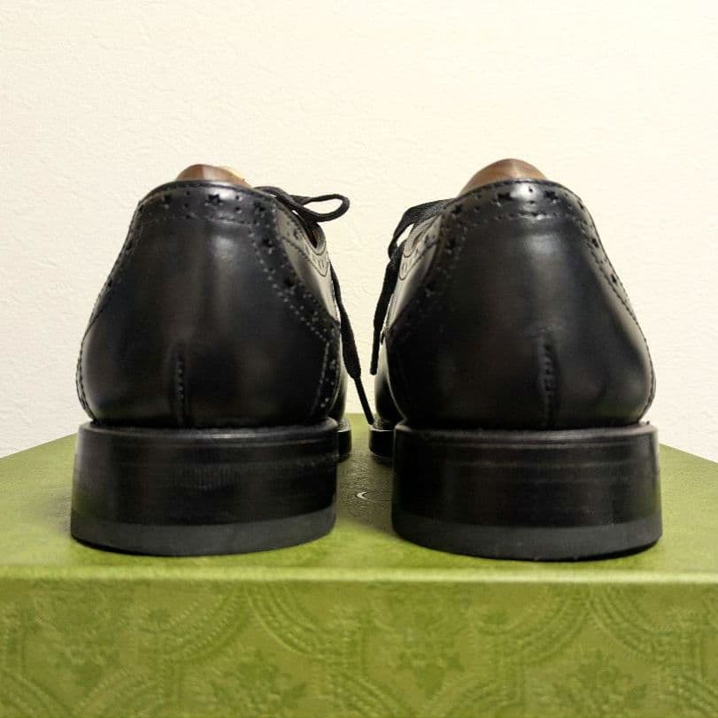 美品 GUCCI ビジネスシューズ ドレスシューズ 黒 7 1/2 美品 GUCCI ビジネスシューズ ドレスシューズ 黒 7 1/2