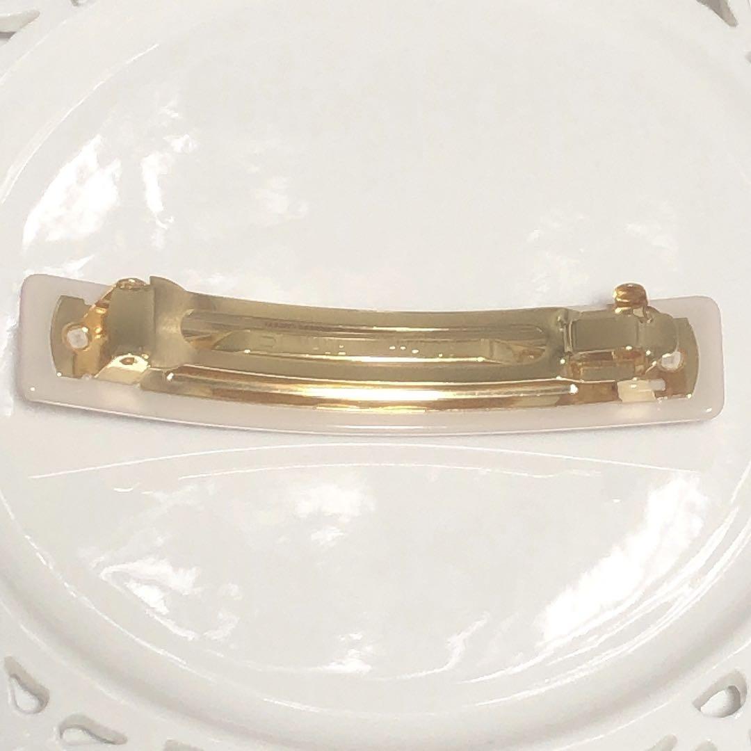 アレクサンドルドゥパリ　バレッタ　アイボリー