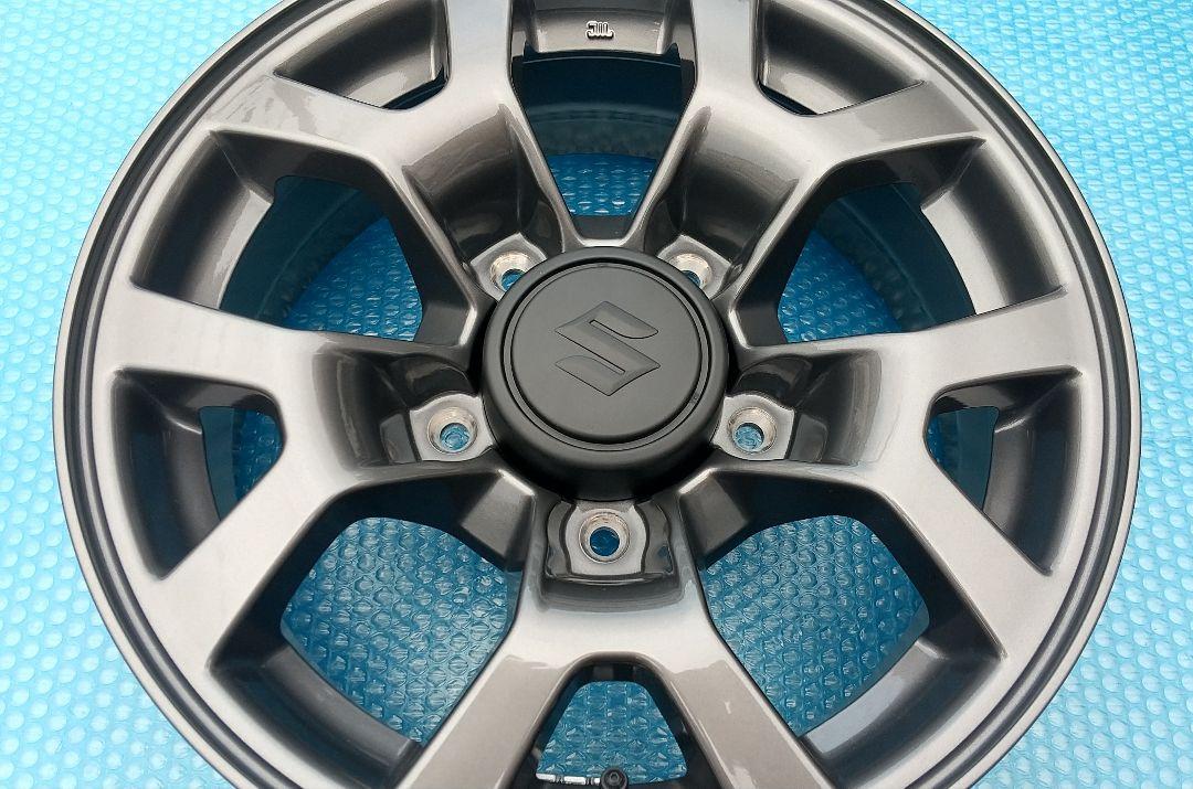 納車前外し 傷無し汚れ無し スズキ ジムニー シエラ 純正アルミ 1本 新車外し 納車前外し 傷無し汚れ無し スズキ ジムニー シエラ 純正アルミ