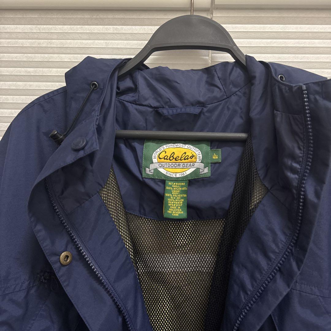 90s cabela's マウンテンパーカー ネイビー
