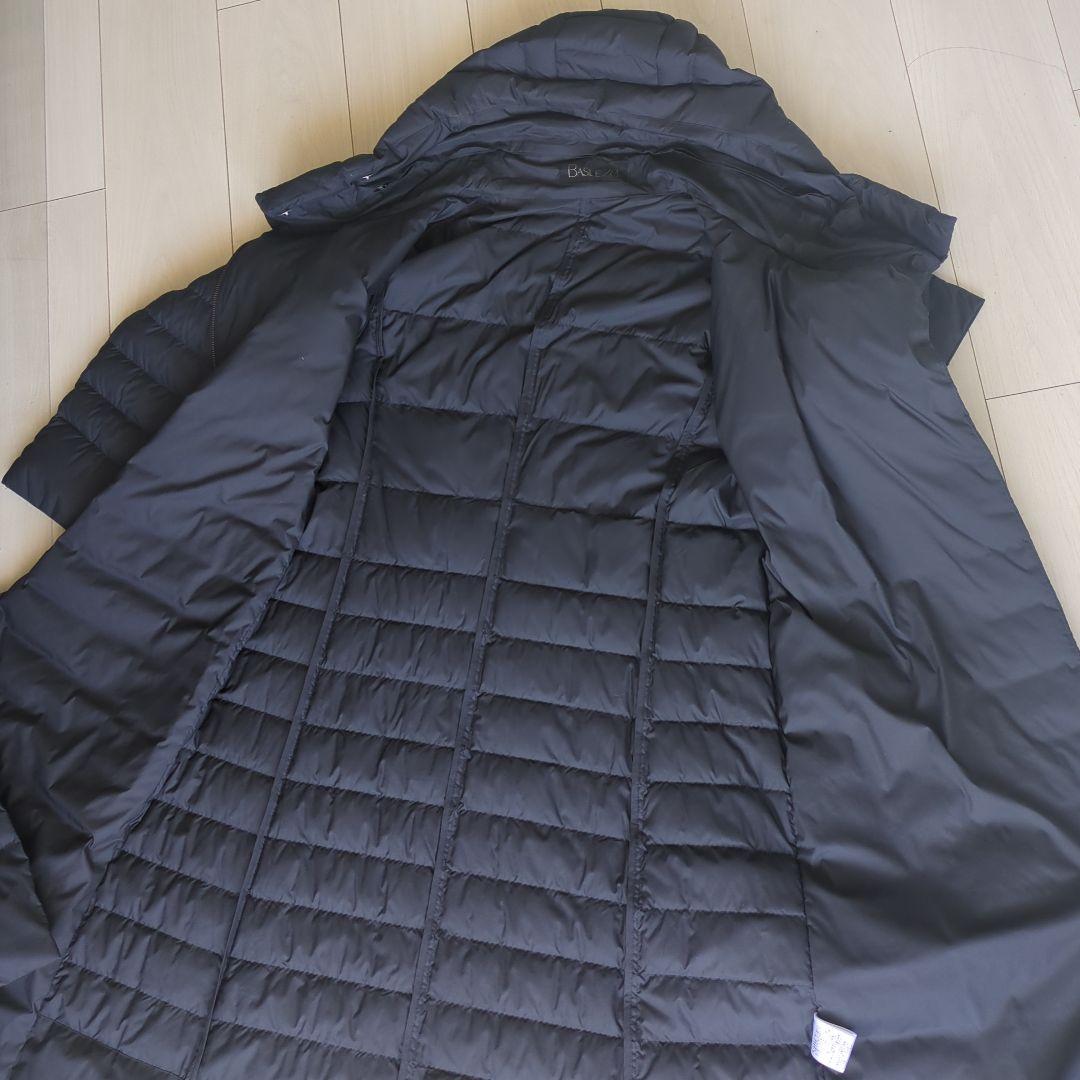 入荷通知 アプリ おすすめ 美品 ダウンコート ロングコート フード BASILE28 ロング ダウン ジャケット・アウター