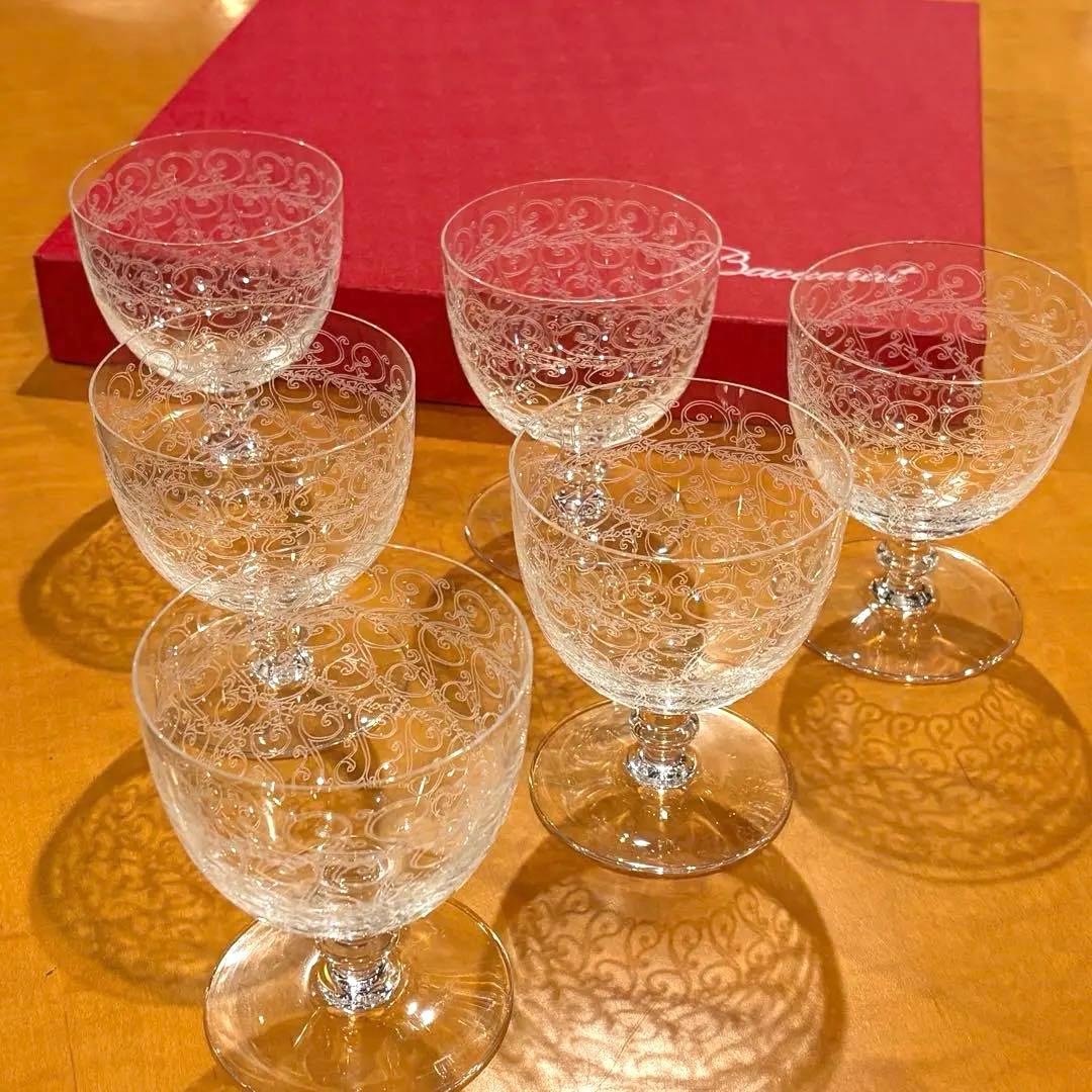 バカラ-Baccarat ローハン ワイングラス 10cm 6脚セットBACCARAT