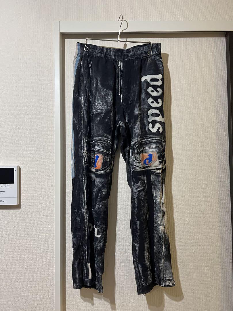 DIESEL ディーゼル P-Fergy-B トロンプルイユ パンツ　サイズ46 DIESEL P-Fergy-B トロンプルイユパンツ 46 - メルカリ