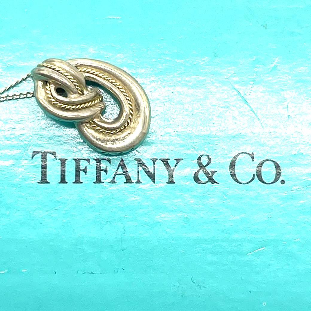 値下げok】 Tiffany ツイストノットネックレス SILVER925
