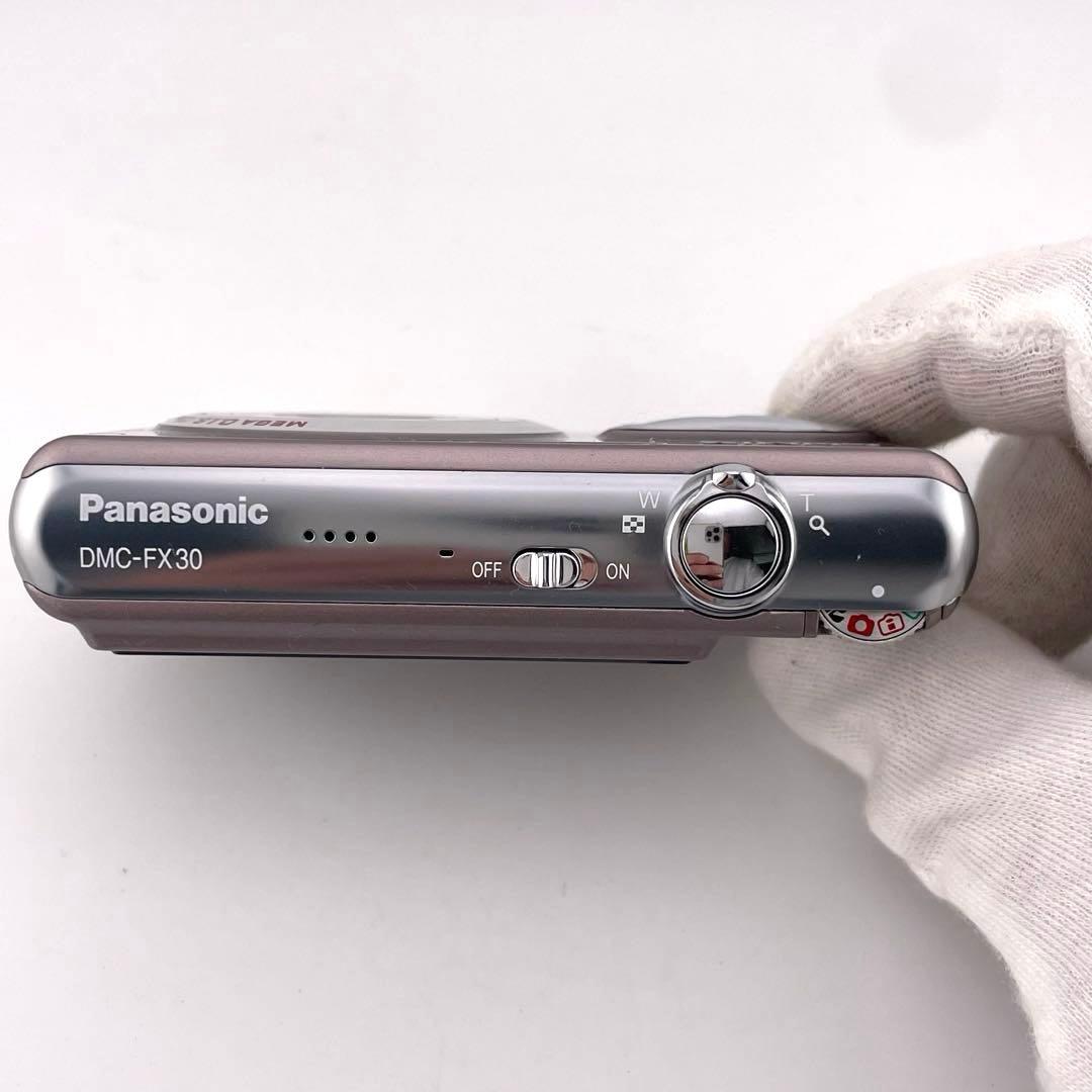 実写美⭕️良品【動作確認済み】Panasonic LUMIX DMC-FX30 実写美⭕️良品【動作確認済み】Panasonic LUMIX DMC-FX30