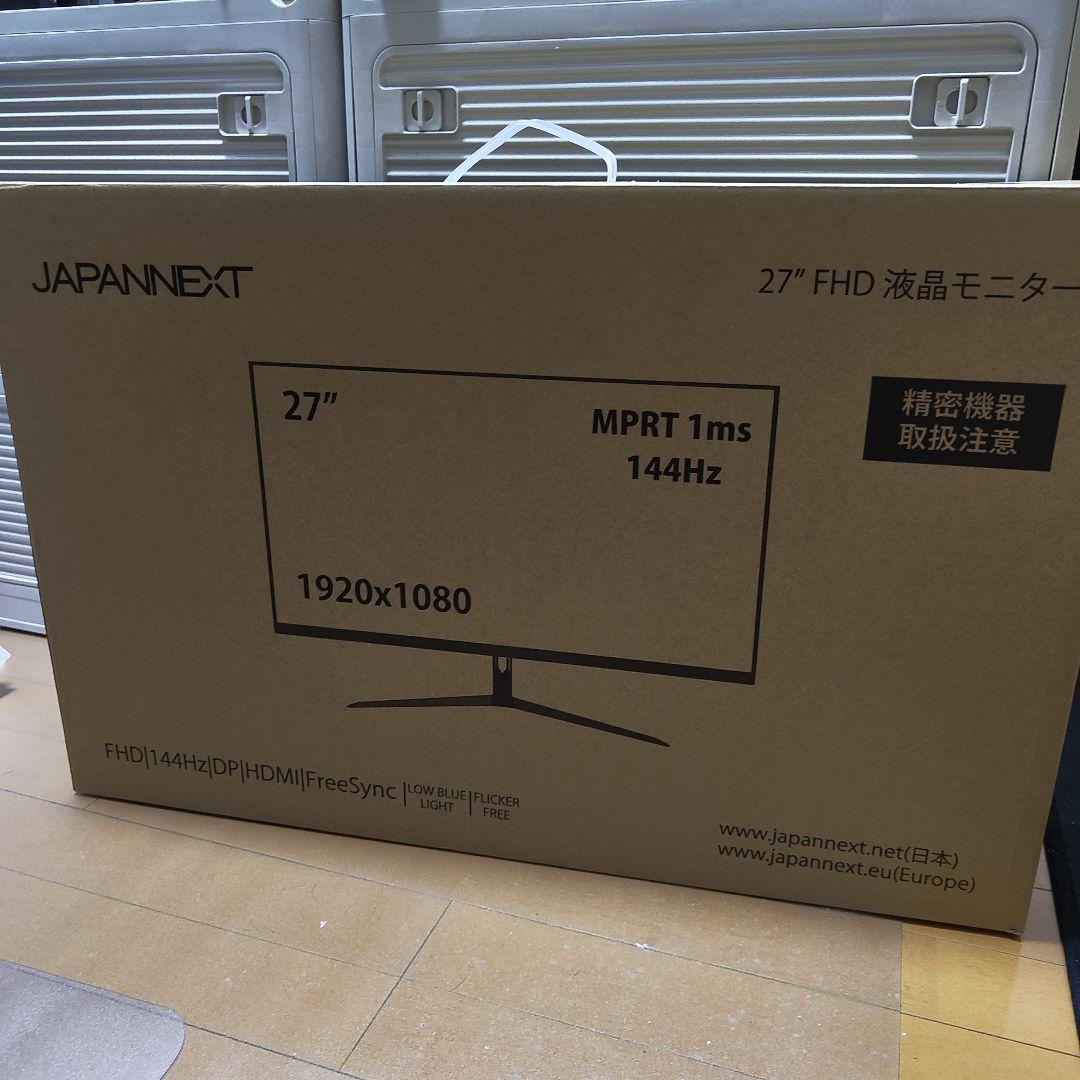 JAPANNEXT 27インチゲーミングモニター JN-IPS27FHDR144