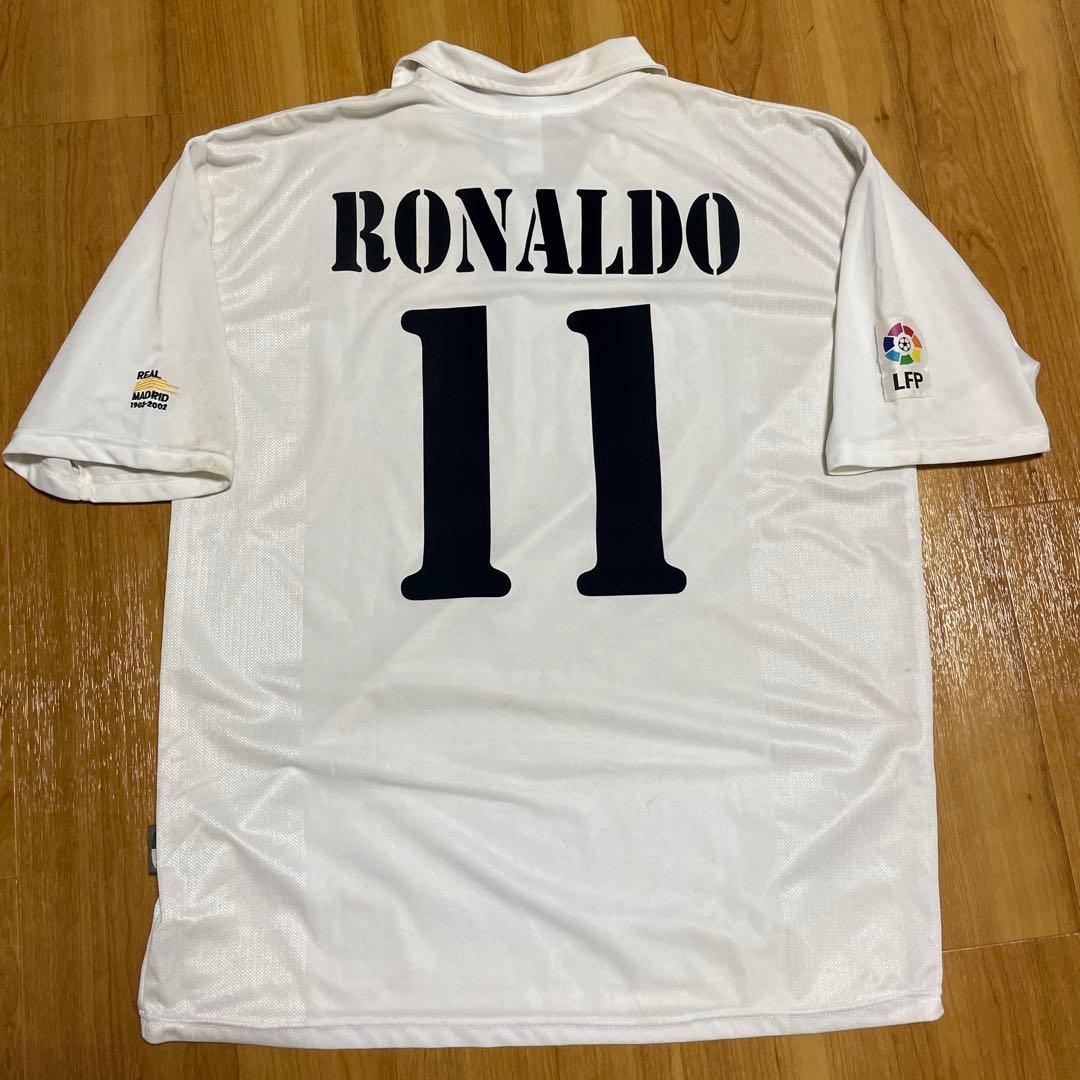 レアルマドリード 02-03s サッカーユニフォーム ロナウド デッドストック レアルマドリード 02-03s サッカーユニフォーム ロナウド デッド