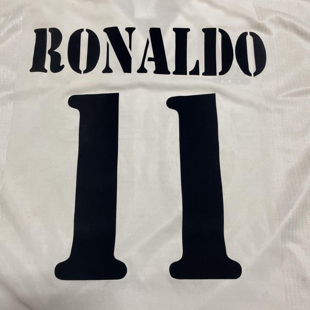 レアルマドリード 02-03s サッカーユニフォーム ロナウド デッドストック レアルマドリード 02-03s サッカーユニフォーム ロナウド デッド