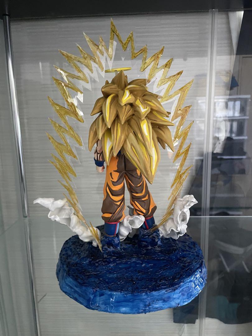 ドラゴンボール　フィギュア　孫悟空　サイヤ人3 ジオラマ　リペイント