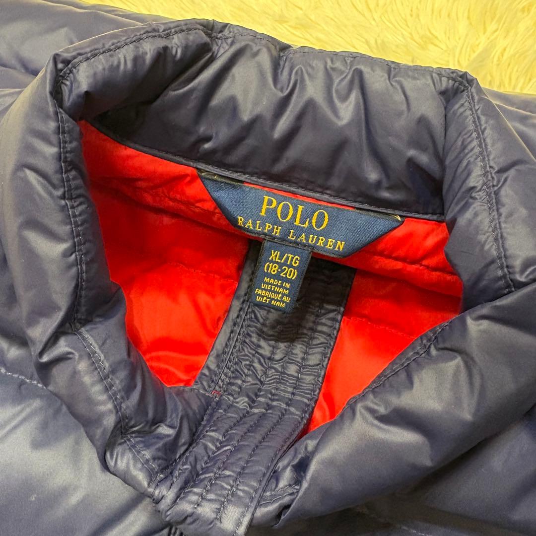 未使用級 ポロ ラルフローレン ダウンベスト XL 未使用級 ポロ ラルフローレン ダウンベスト XL