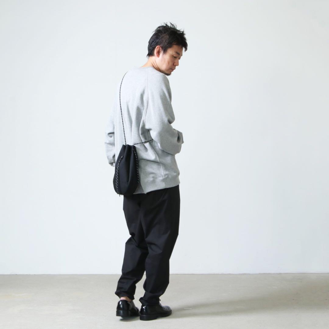 吉岡衣料店　drawstring bag L size ブラック　黒