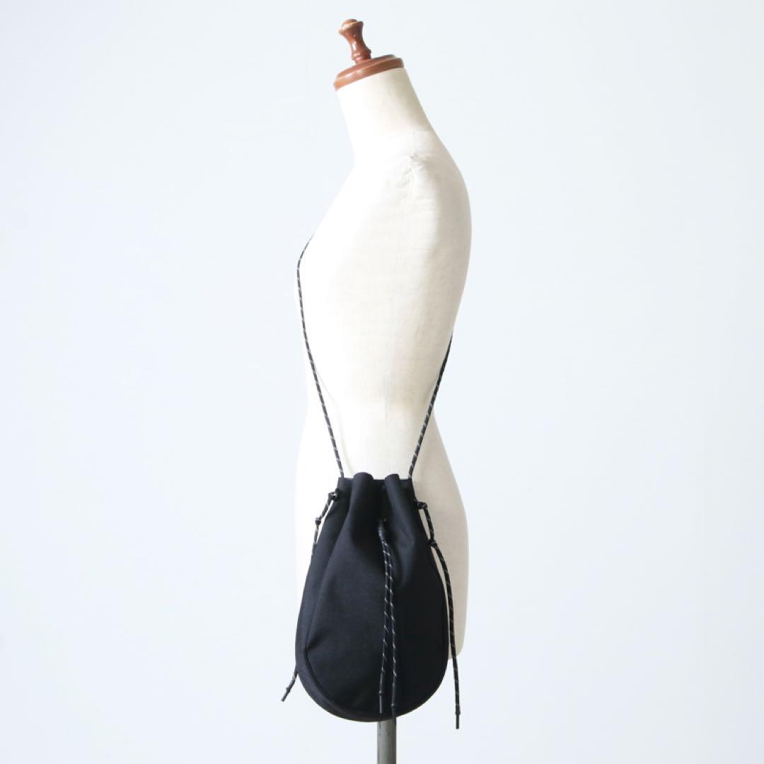 吉岡衣料店　drawstring bag L size ブラック　黒