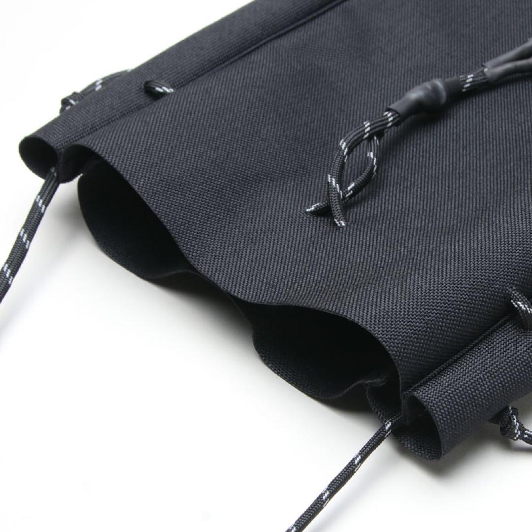 吉岡衣料店　drawstring bag L size ブラック　黒