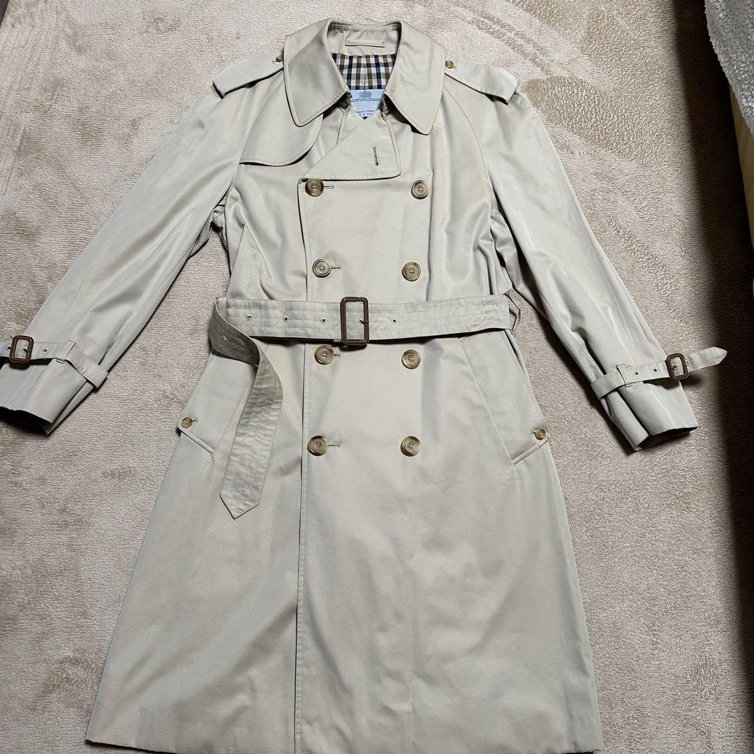 Aquascutum　アクアスキュータムAqua5　トレンチコート　イギリス製