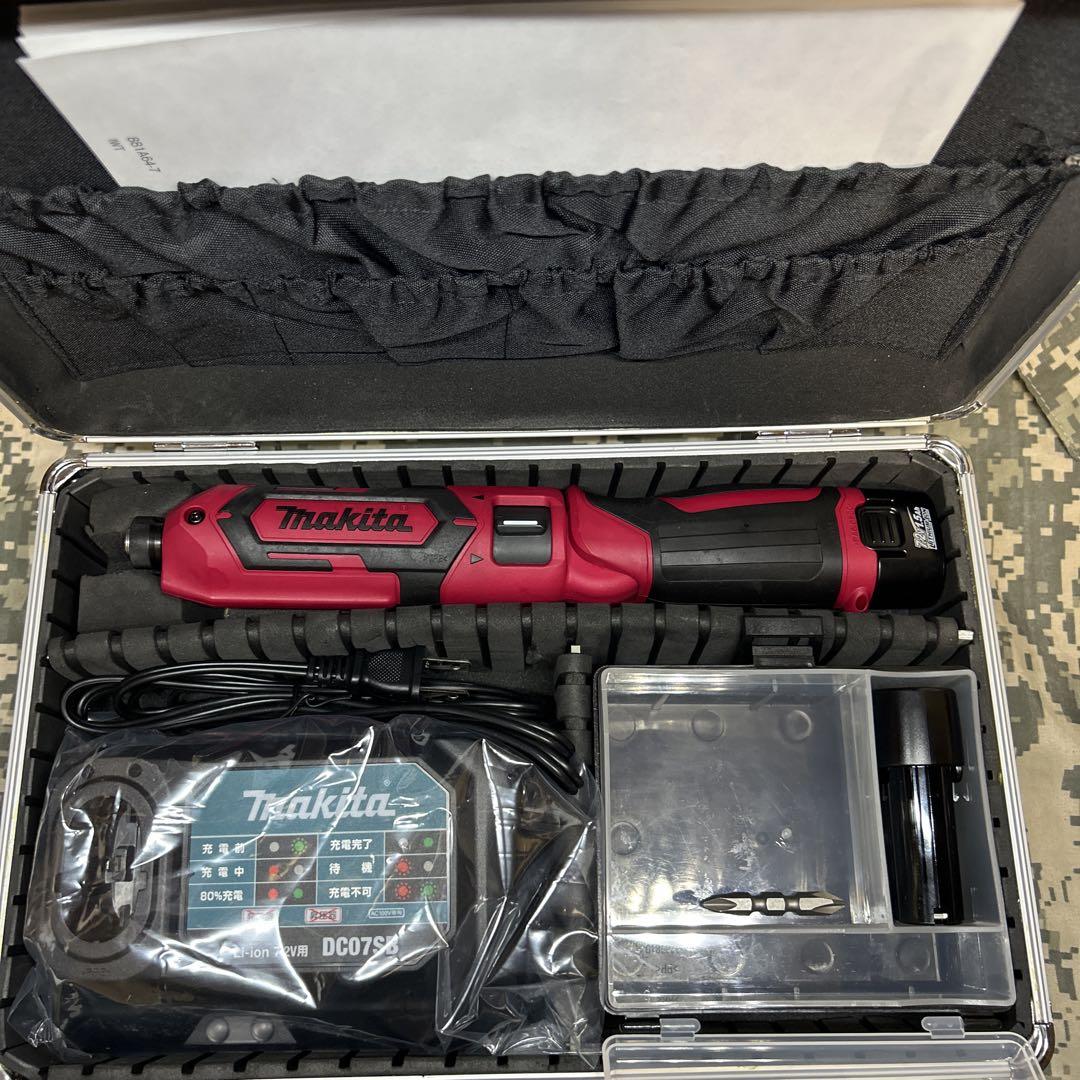 マキタ　TD022DSHX レッド　フルセット　ペンインパクトドライバー