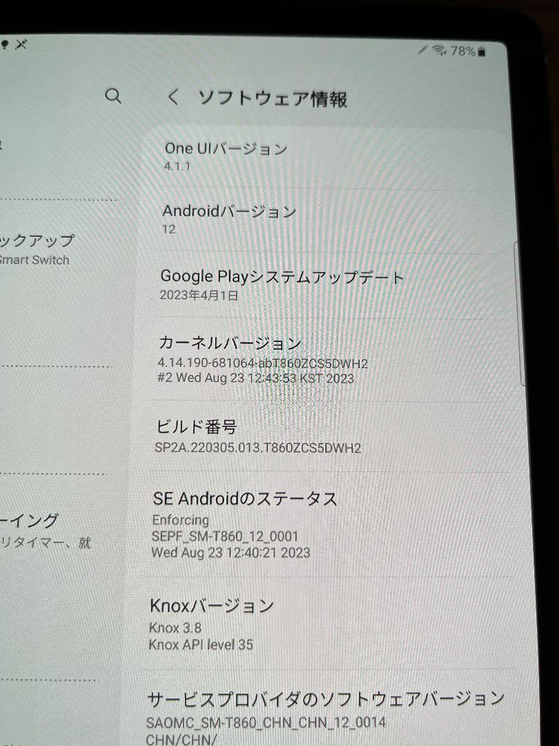 マニア向け　Samsung Galaxy Tab S6 海外版　256GB
