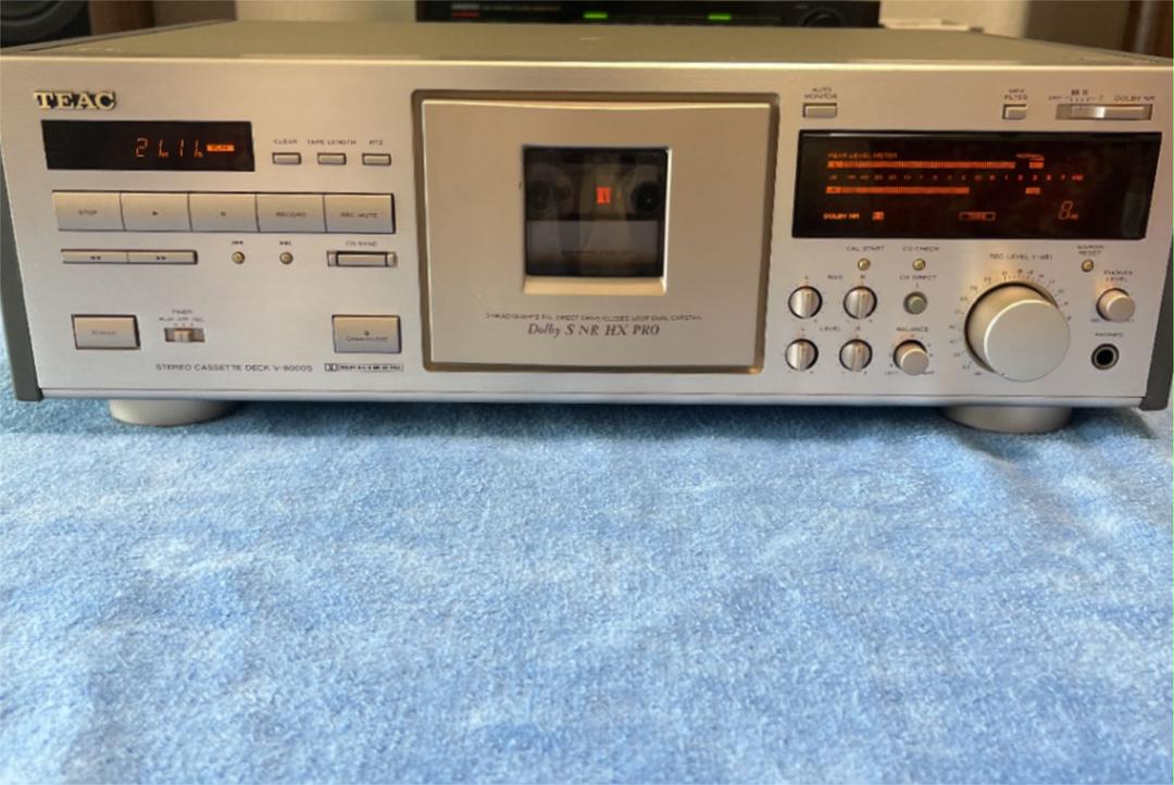 【TEAC】カセットデッキ V-8000S