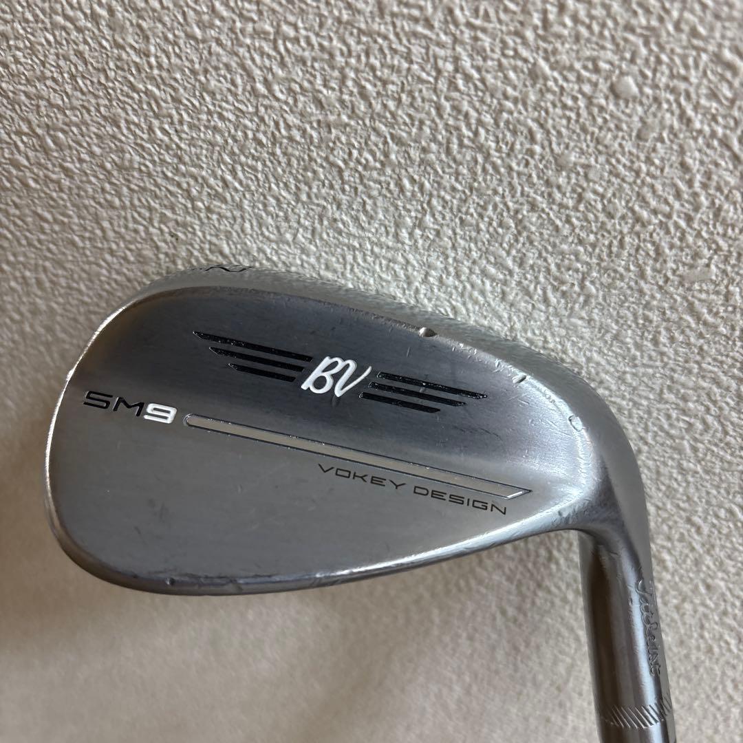 タイトリスト ボーケイSM9 ツアークロム BV105 ウェッジ 52 F/08 タイトリスト ボーケイSM9 ツアークロム BV105 ウェッジ 52 F/08
