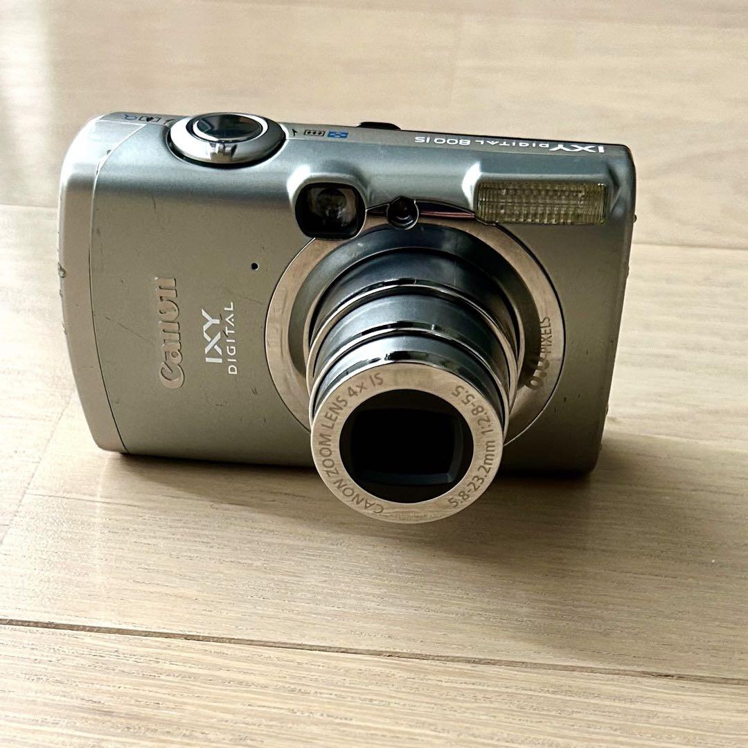 Canon デジタルカメラ IXY DiGITAL 800IS シルバー中古