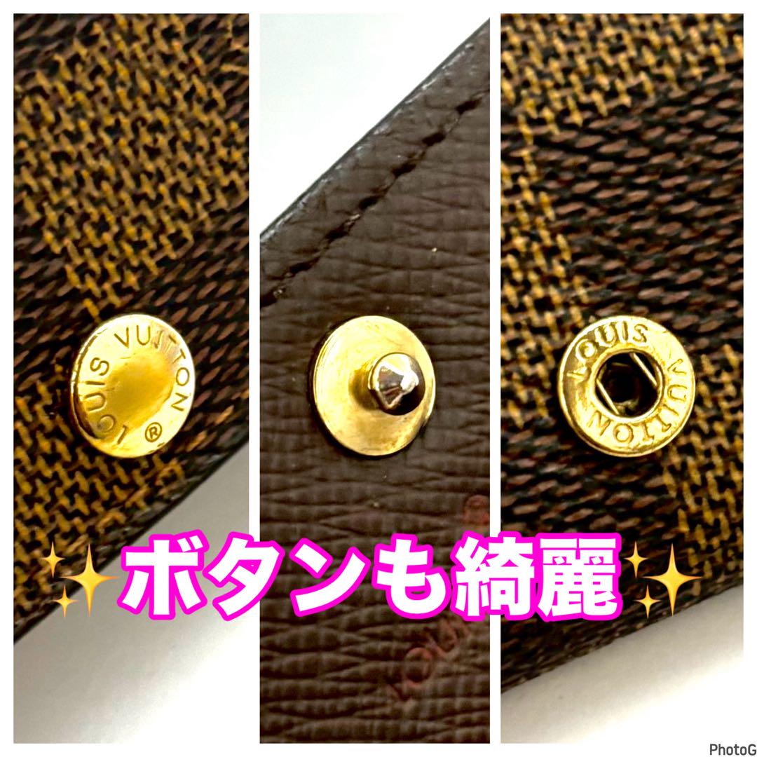 ⭐️新品展示品レベル⭐️ルイヴィトン⭐️ダミエ⭐️ミュレティクレ⭐️4連キーケース⭐️