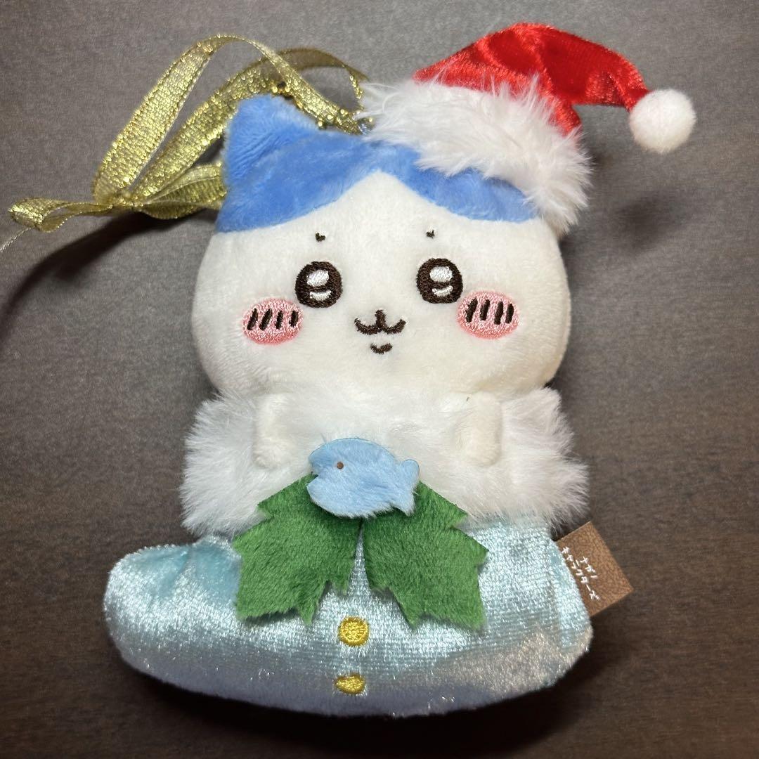 オーナメントにもなるマスコット クリスマス ちいかわ ハチワレ うさぎ ちいかわ オーナメントにもなるマスコット ハチワレ うさぎ