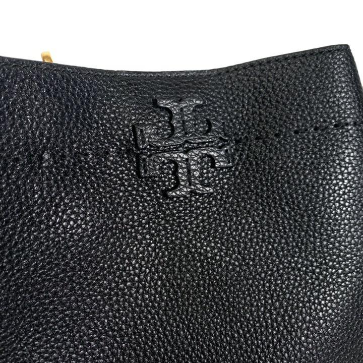 人気日本製 TORY BURCH トリーバーチ トートバッグ 黒 マクグロー ホーボー tJrKm-m42985425129 定番