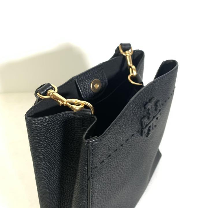 人気日本製 TORY BURCH トリーバーチ トートバッグ 黒 マクグロー ホーボー tJrKm-m42985425129 定番