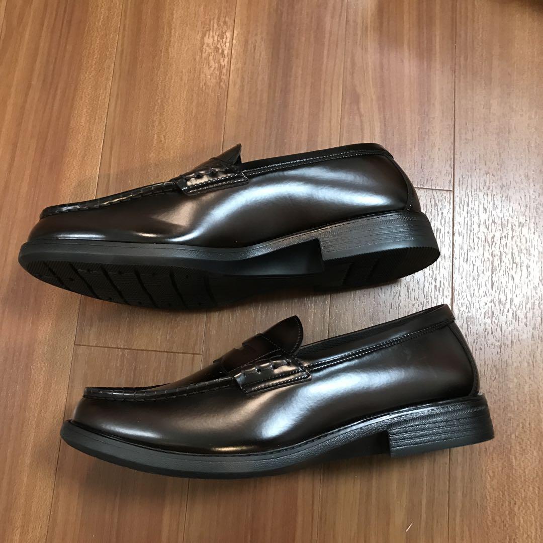 （※malfoy）GANZGADIDANONIEMローファー27.5cm Makers(メイカーズ) 13th Anniversary V Tip Loafer RUSSO DI