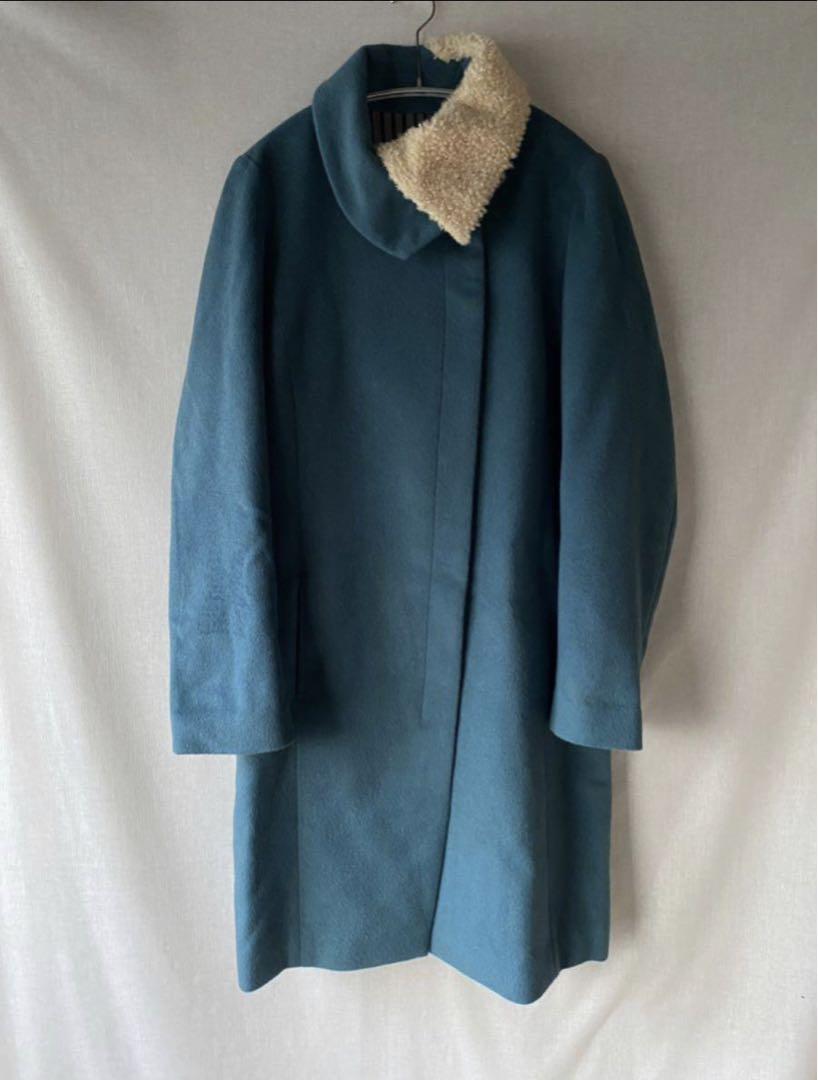 激安挑戦！！ ohta SS 13AW コート ウール ノーカラージャケット