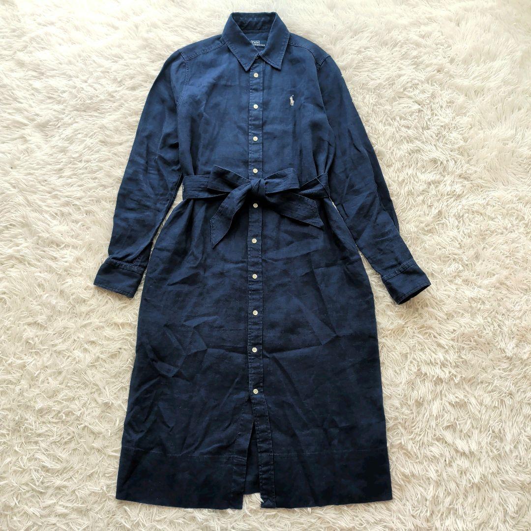 リネンワンピース