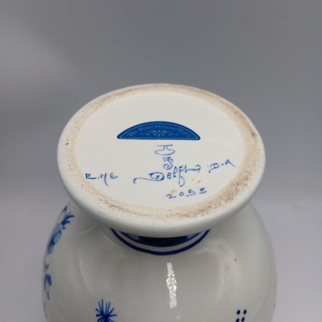オランダ デルフト焼 花瓶 水差し アンティーク - メルカリ