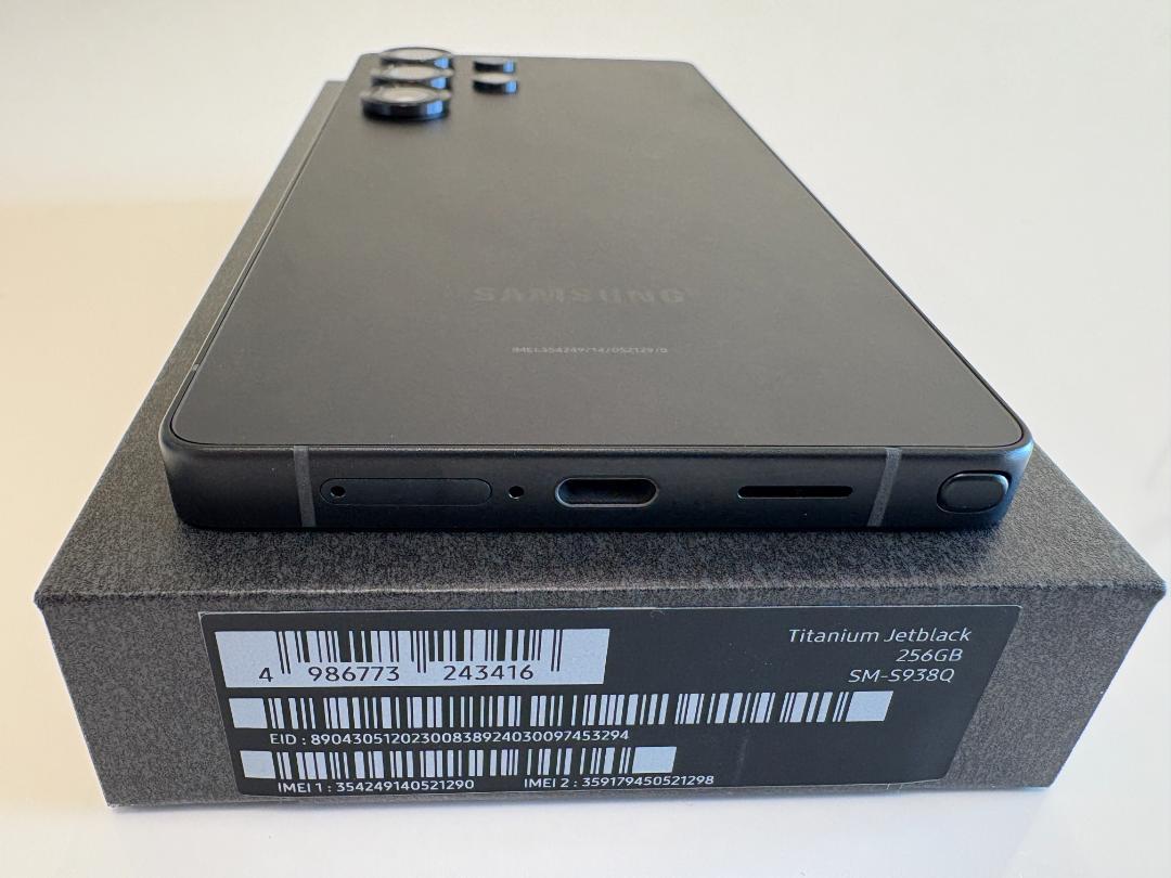 Galaxy S25 Ultra国内版256GB ジェットブラック新品未開封‼️ Samsung Galaxy S25 Ultra (ギャラクシーS25ウルトラ) SIMフリー