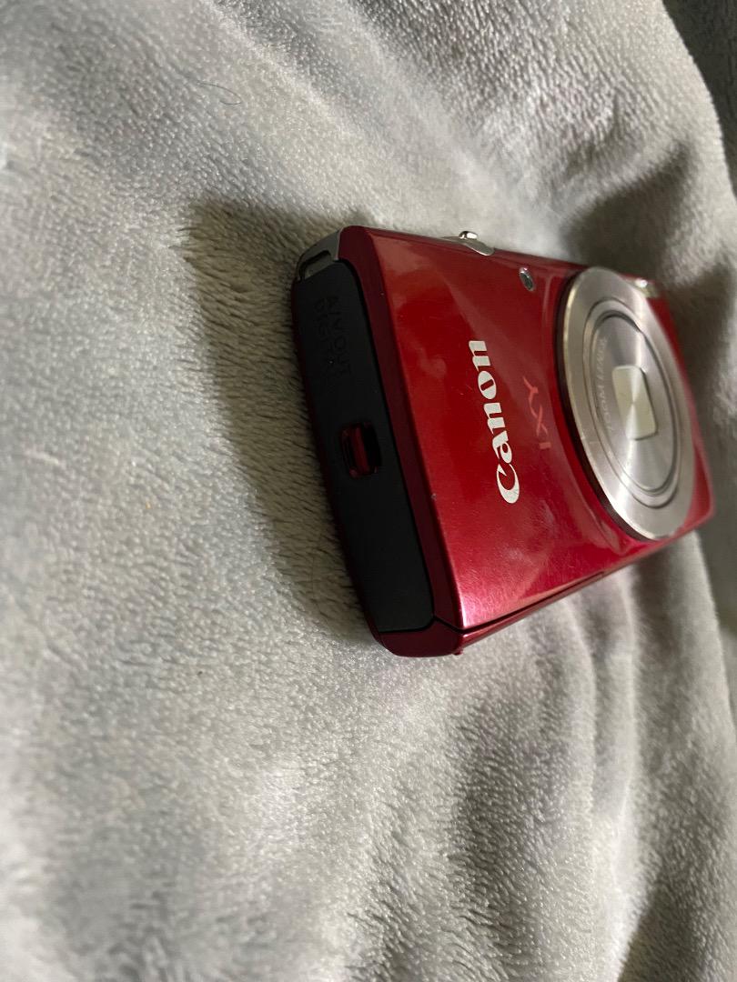 Canon キャノン IXY180 レッド デジカメ PC2275