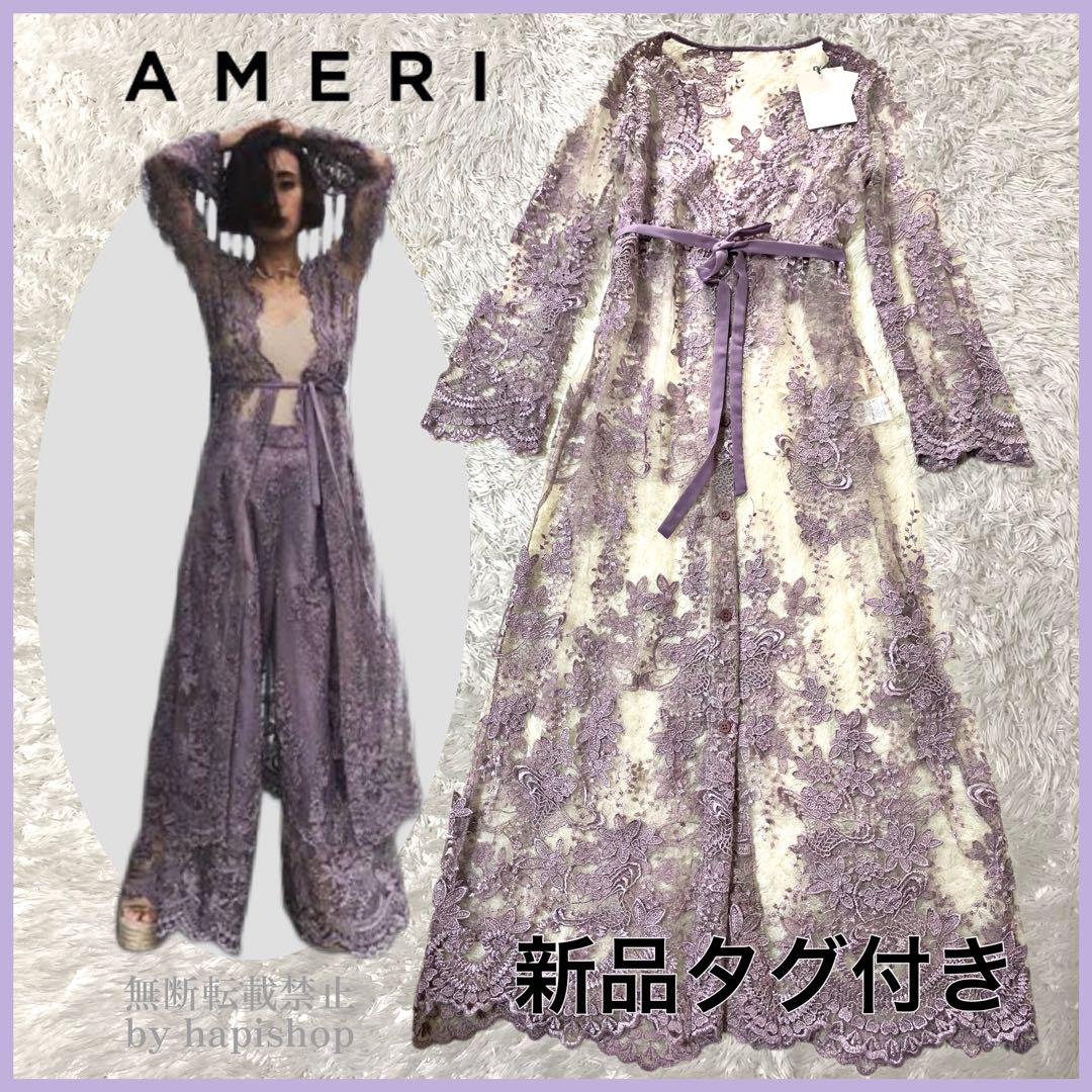 AMERI/アメリ/MEDI LINDA LACE GOWN DRESS レース