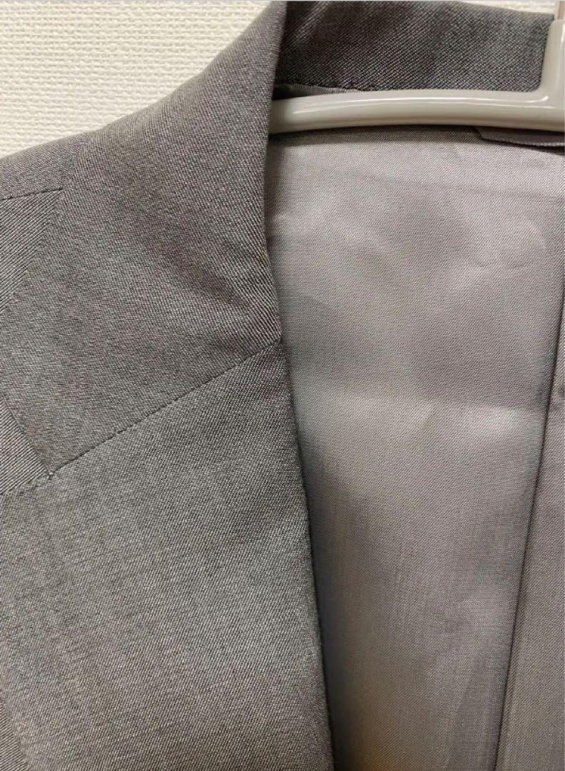 グラム gramb ドット柄黒 ベロア生地スーツ size4 XL 試着